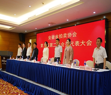 凝心聚力启新程，擘画扬帆绘蓝图--安徽省拍卖协会第三届第二次会员代表大会圆满召开